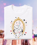 Dalmatian’s Frame - Tshirt/Sweatshirt - White/Pink
