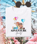 Adventure Awaits Carl & Ellie - Tshirt - White/Pink