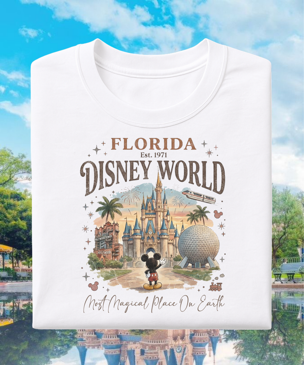 Florida WDW - Tshirt/Sweatshirt - White