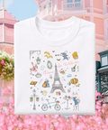 Paris Ratatouille - Tshirt/Sweatshirt - White/Blue