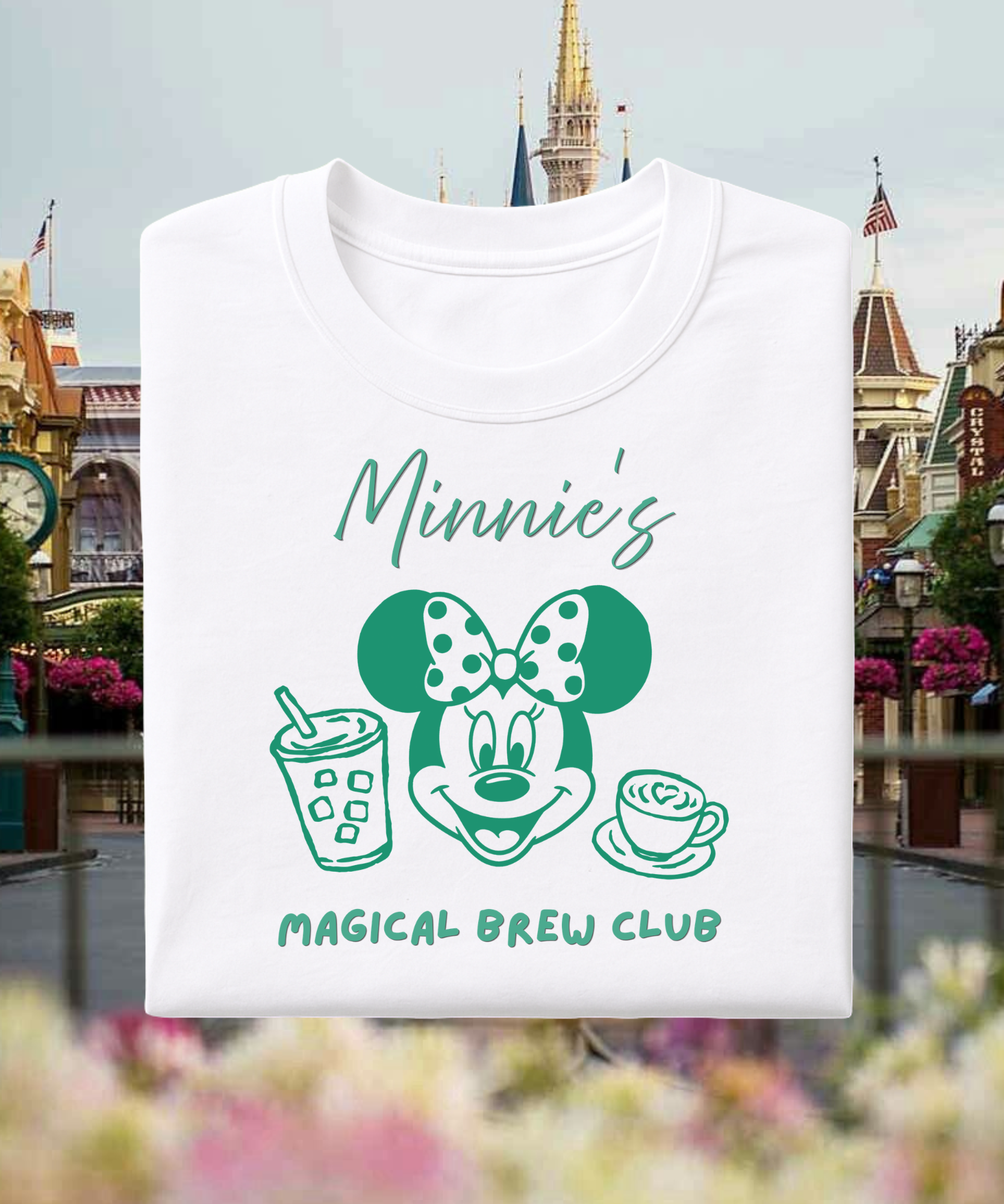 Minnie’s Magical Brew Club Exclusive- Tshirt/Sweatshirt - White
