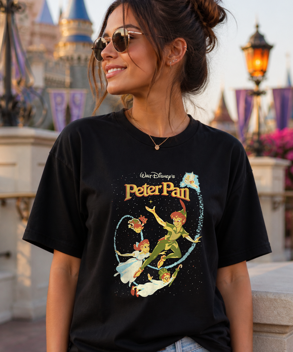 Peter Pan - Tshirt/Sweatshirt - Black