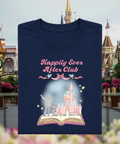 Happily Ever After Club Book - Tshirt/Sweatshirt - White/Navy