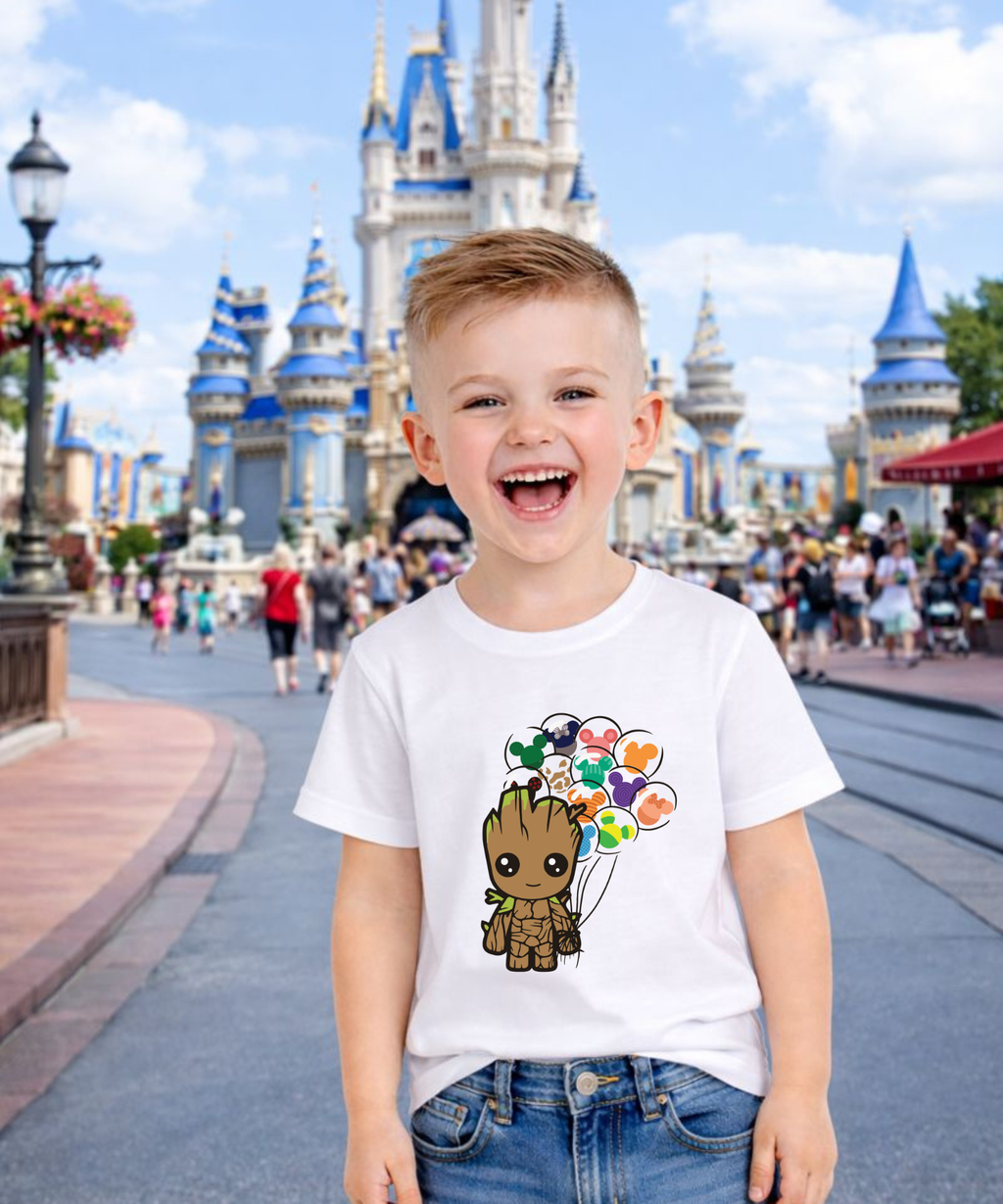 Groot Balloons - Tshirt - White