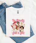Literally Just A Girl - Princesses - Tshirt/Sweatshirt - White