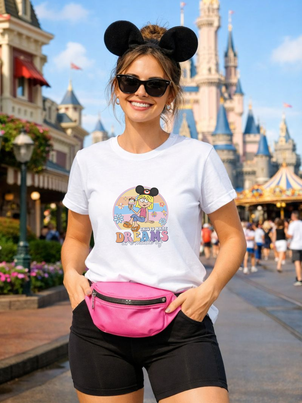 Lizzie Dreams - Tshirt - White