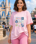 Meet Me On Main Street - Stamps - Tshirt/Sweatshirt - Pink