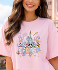 Magical Mouse - Tshirt - Pink/White