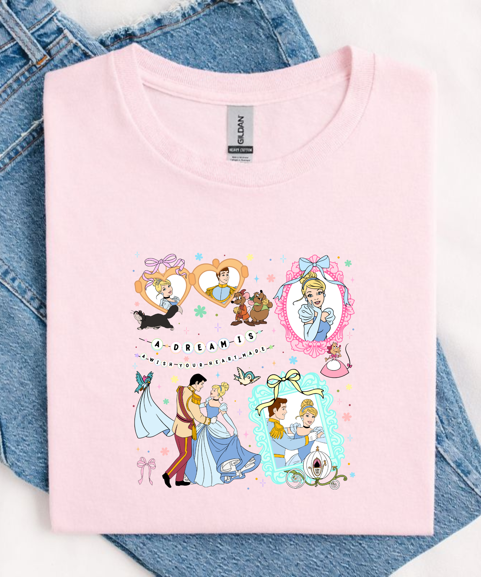 A Dream Is A Wish Coquette - Tshirt - Pink