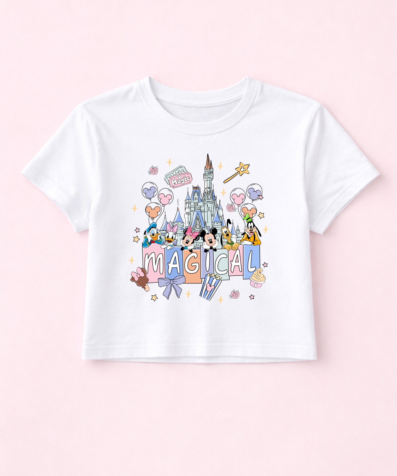 Magical Mouse Cropped Tee