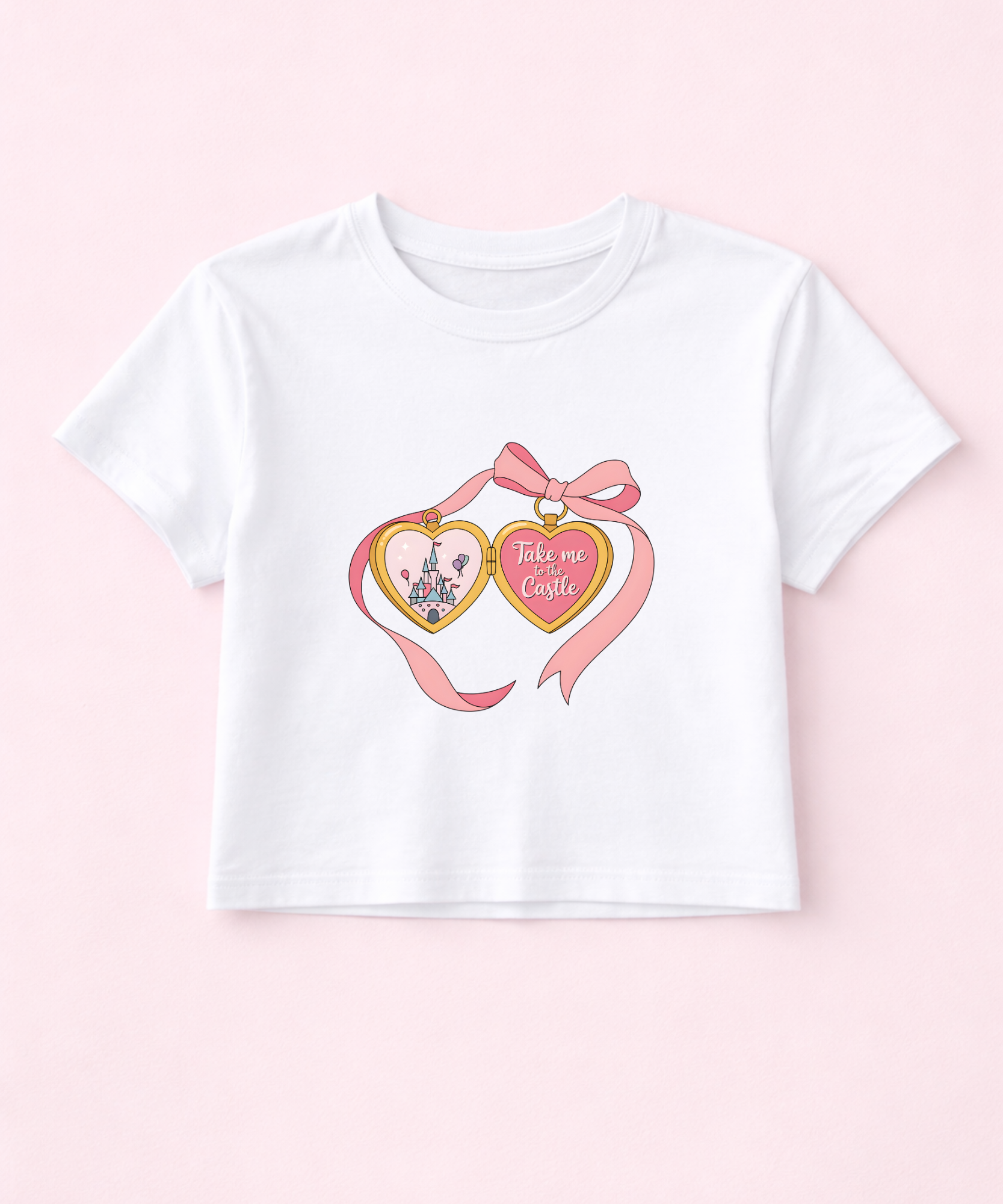Take Me To The Castle Cropped Tee