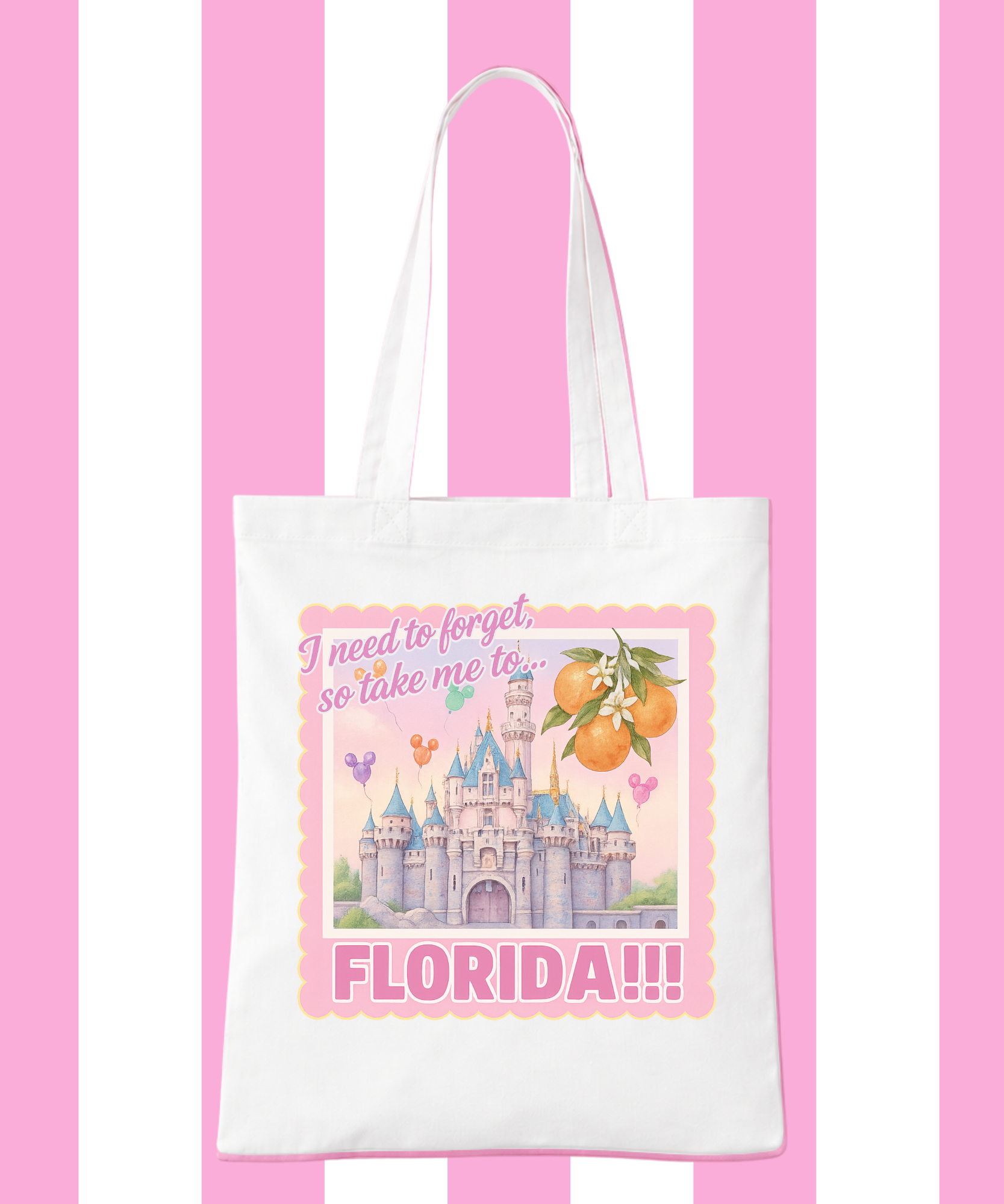 Take Me To Florida Tote Bag