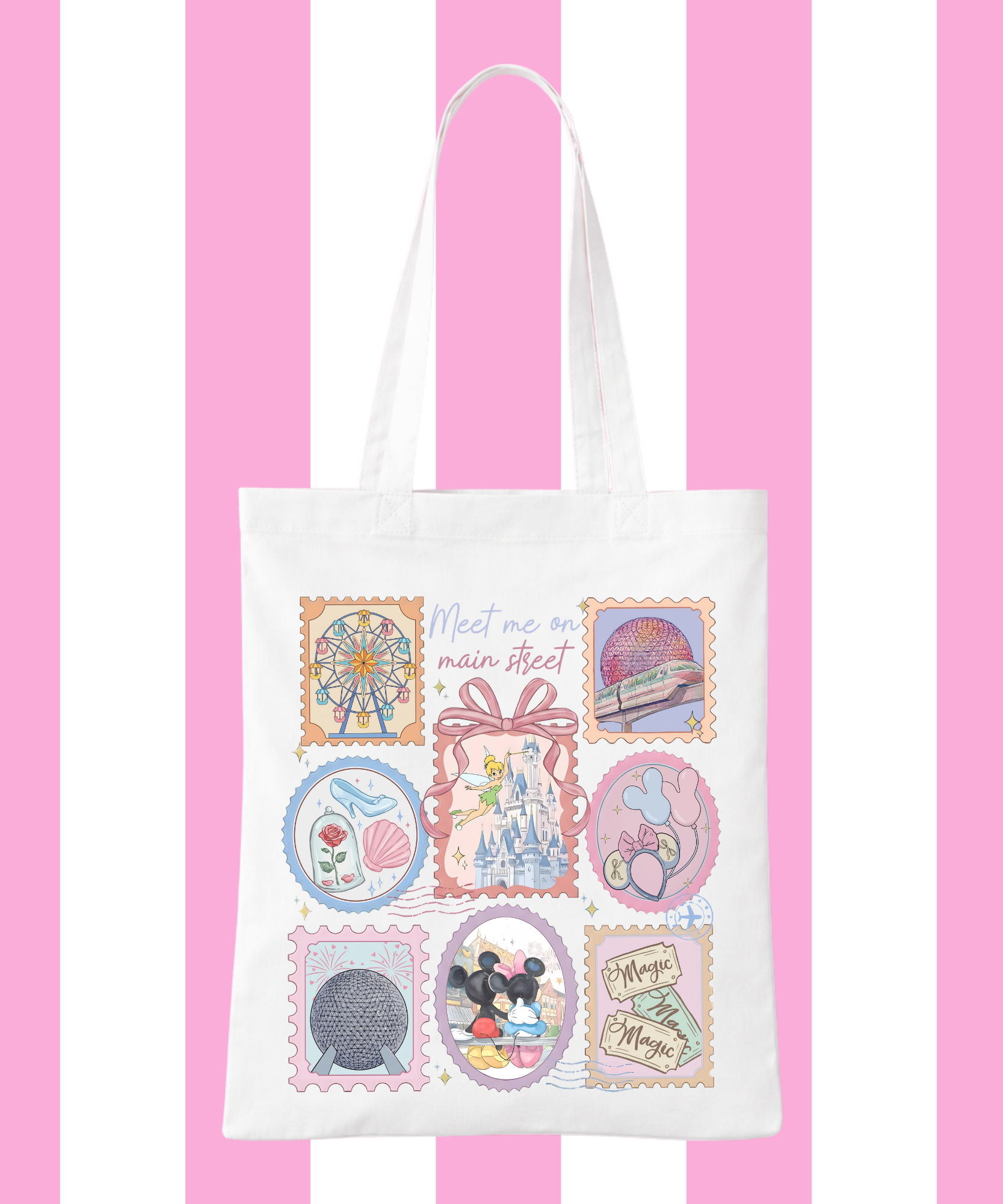 Meet Me On Main Street - Tote Bag
