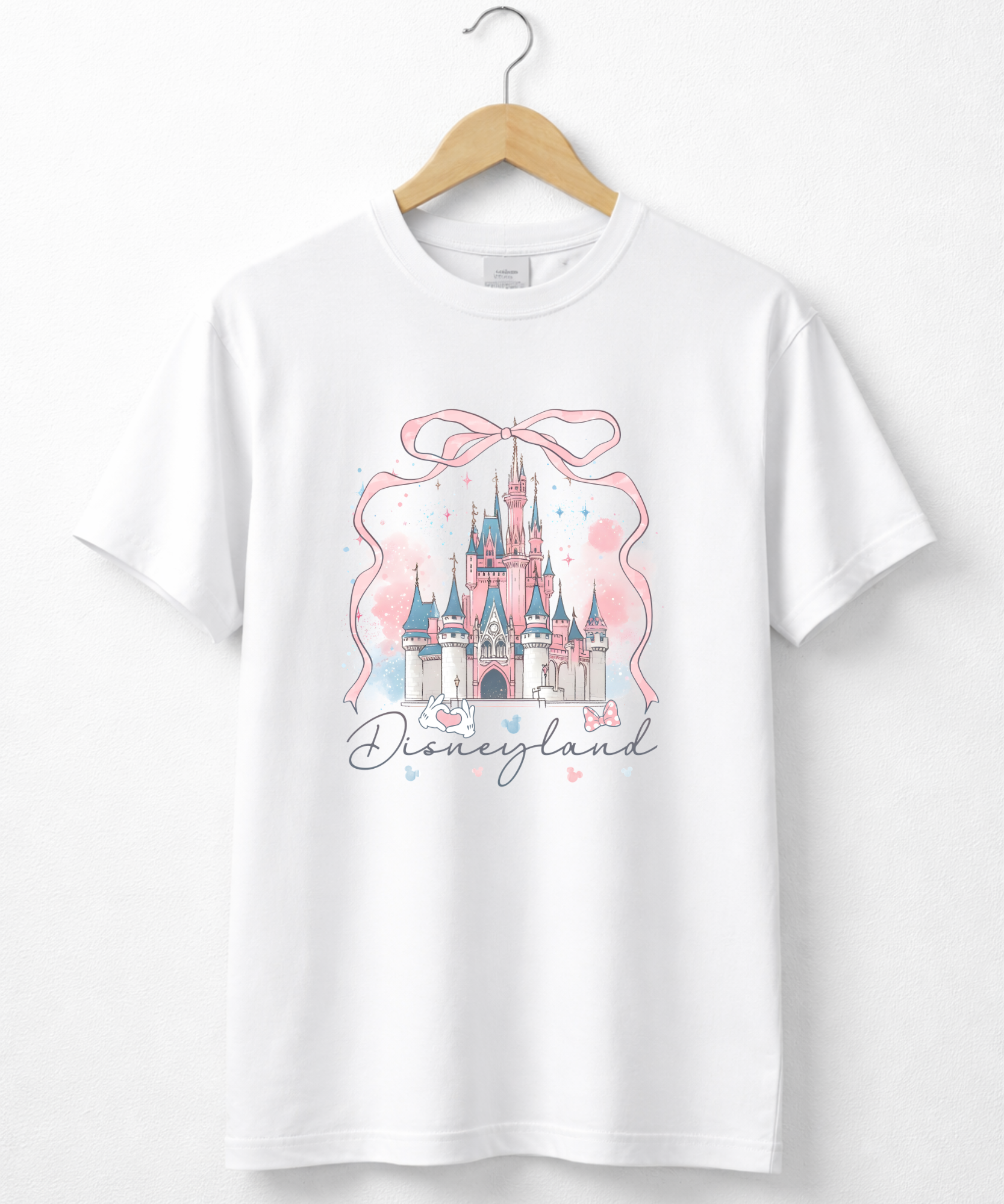 DL Ribbon Castle - Tshirt/Sweatshirt - White