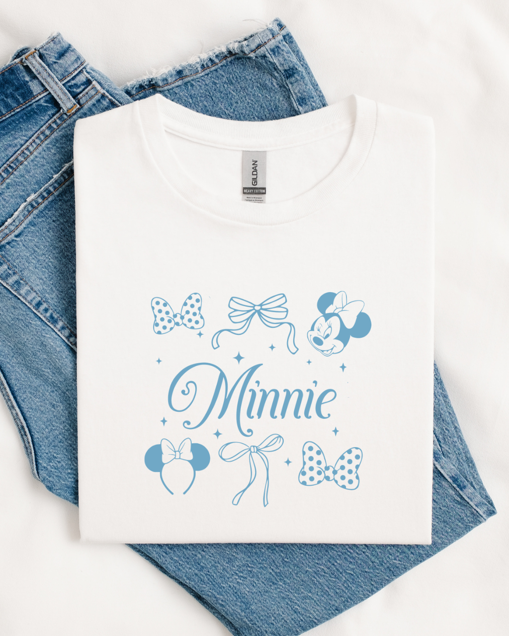Minnie Blue Coquette - Tshirt/Sweatshirt