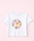 Small World Pooh & Friends Cropped Tee