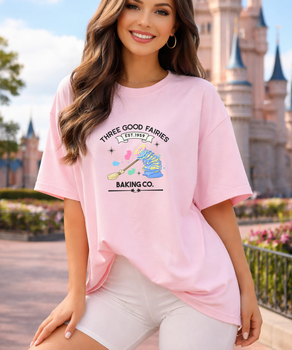 Good Fairies Baking Co - Tshirt/Sweatshirt - Pink