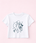 Happy Place Keychain Cropped Tee