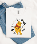 Pooh Potter Tshirt/Sweatshirt/Cropped Vest - White