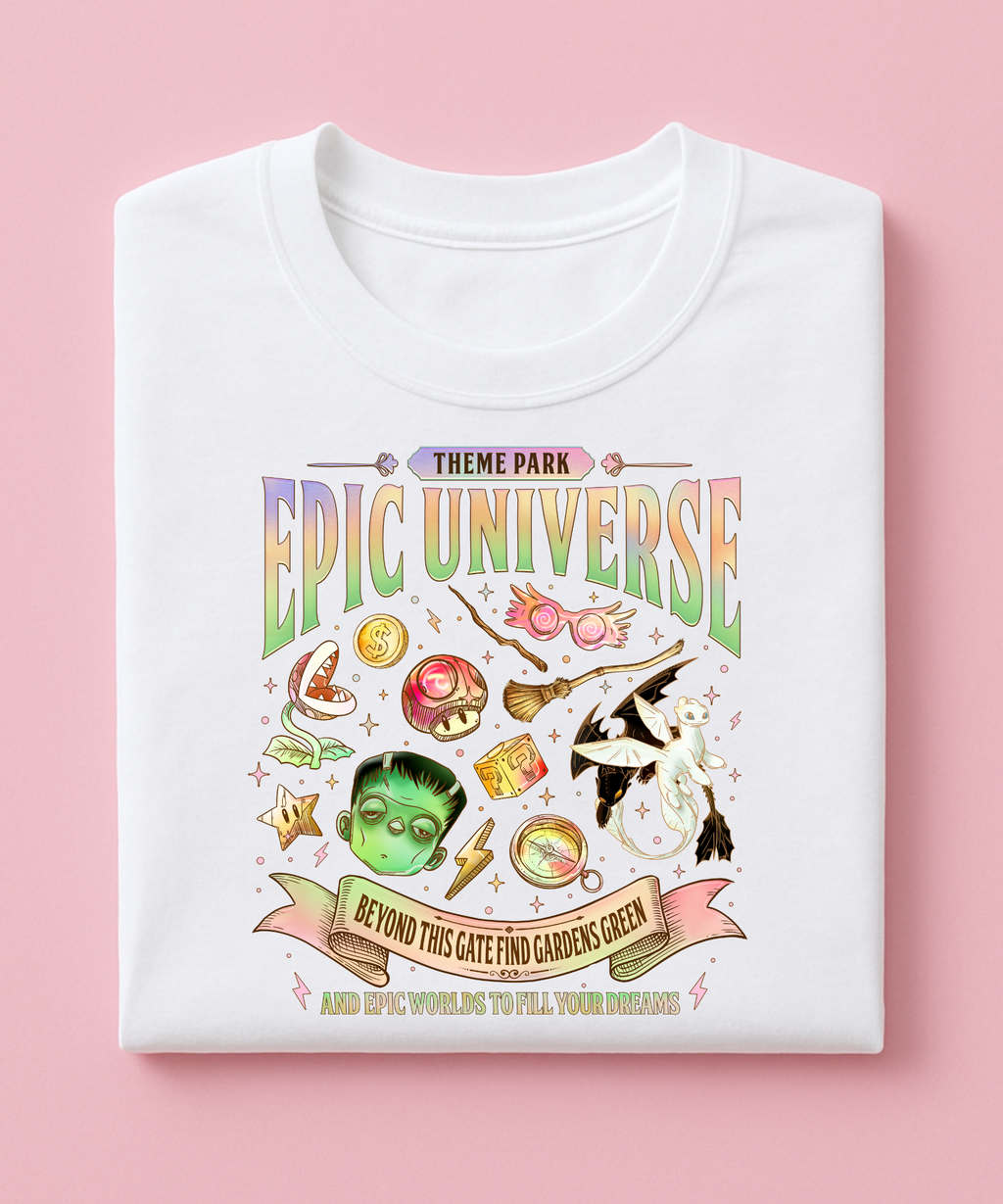 Epic - World To Fill Your Dreams - Tshirt - Black/White