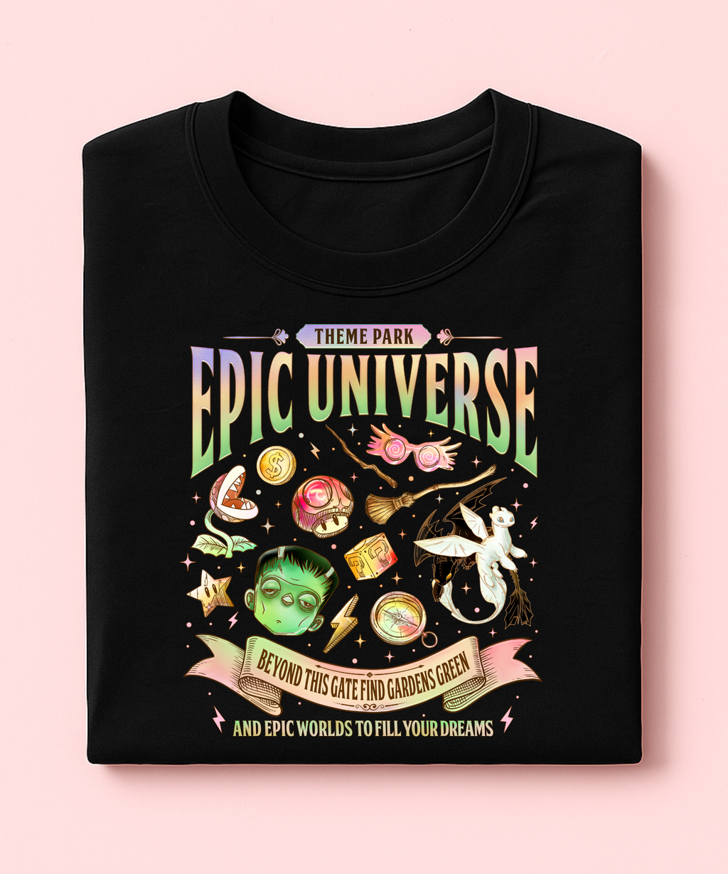 Epic - World To Fill Your Dreams - Tshirt - Black/White