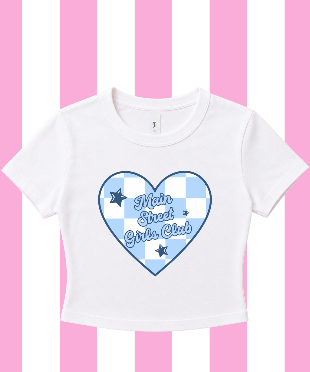Main Street Girls Club Exclusive - Cropped Tee/Cropped Vest