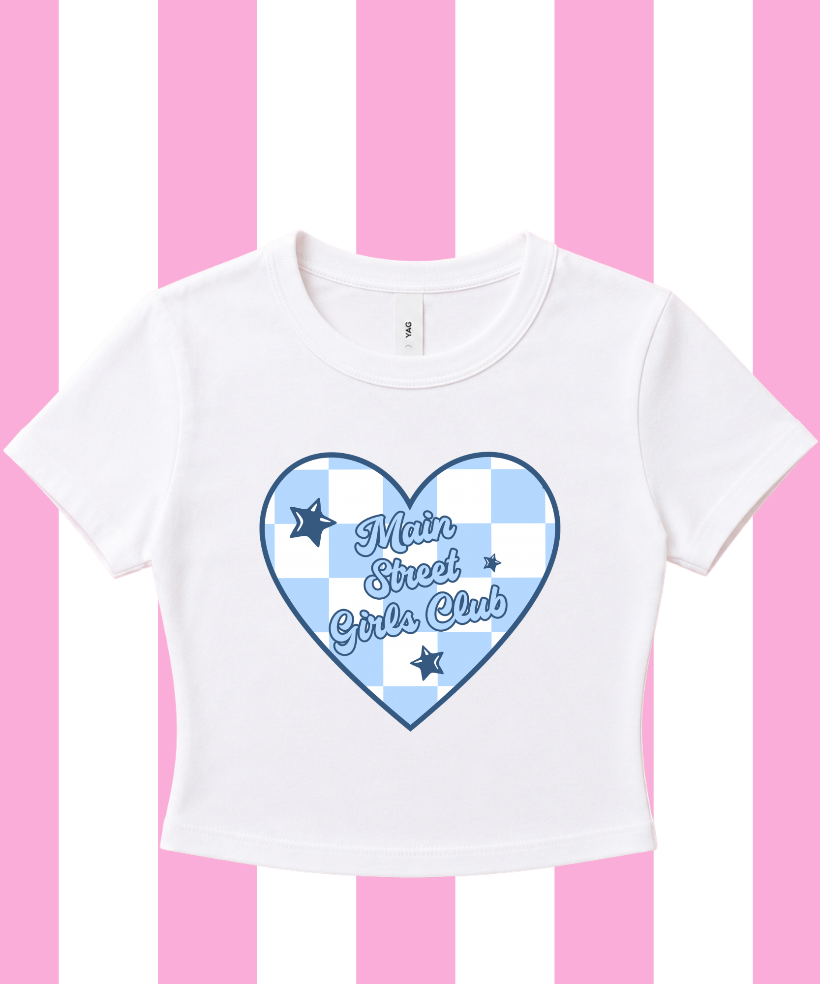Main Street Girls Club Exclusive - Cropped Tee/Cropped Vest