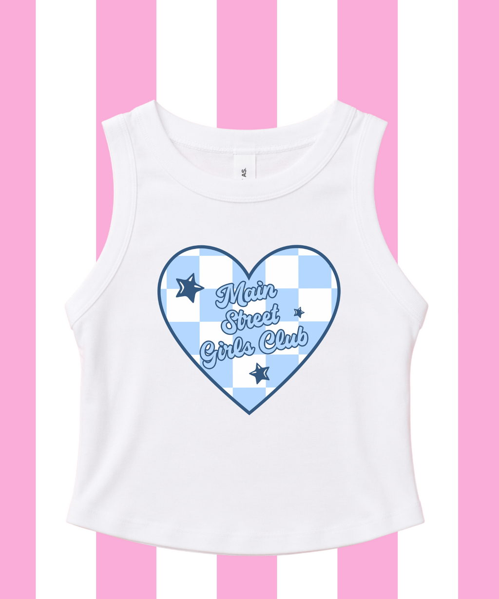 Main Street Girls Club Exclusive - Cropped Tee/Cropped Vest