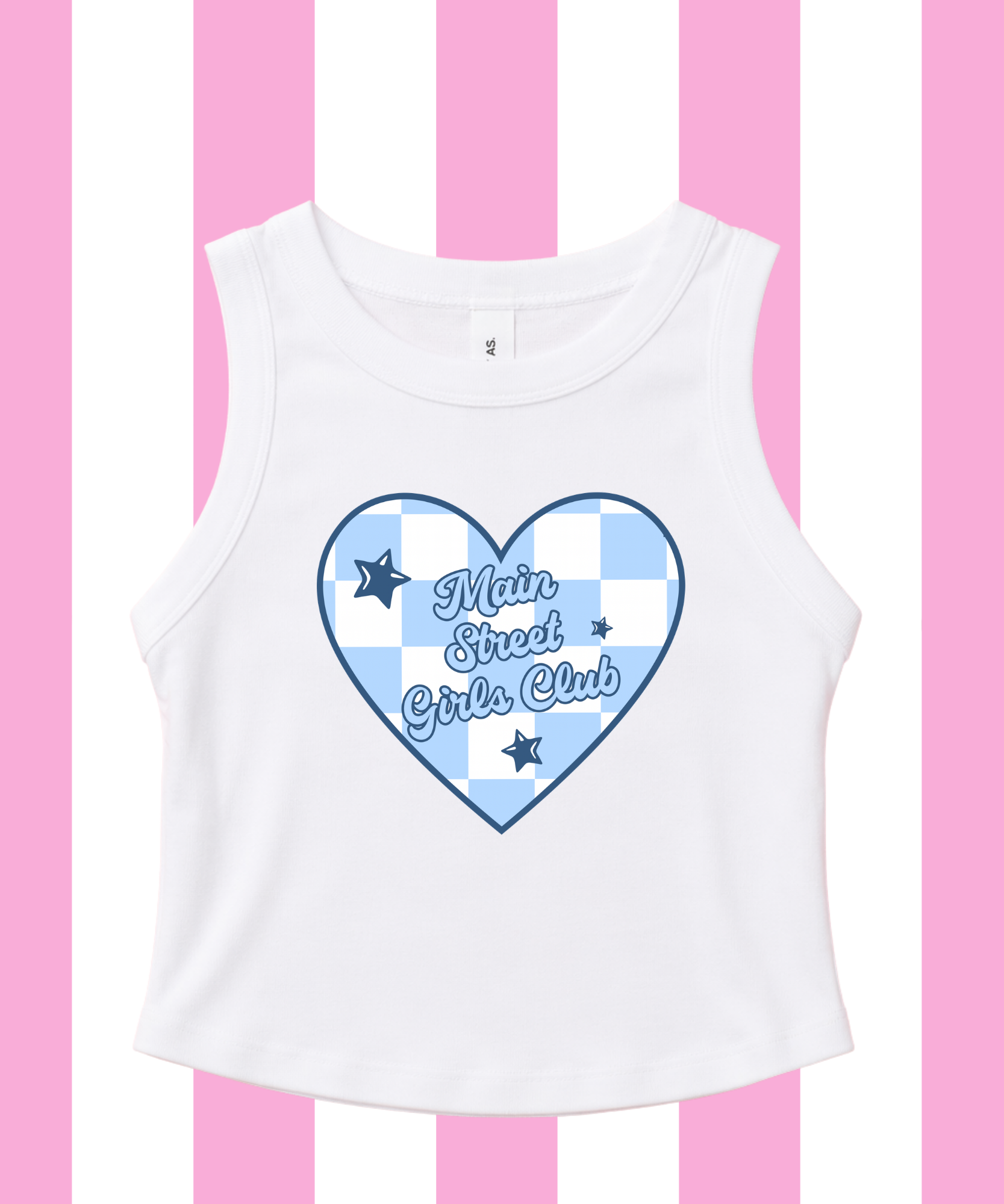 Main Street Girls Club Exclusive - Cropped Tee/Cropped Vest
