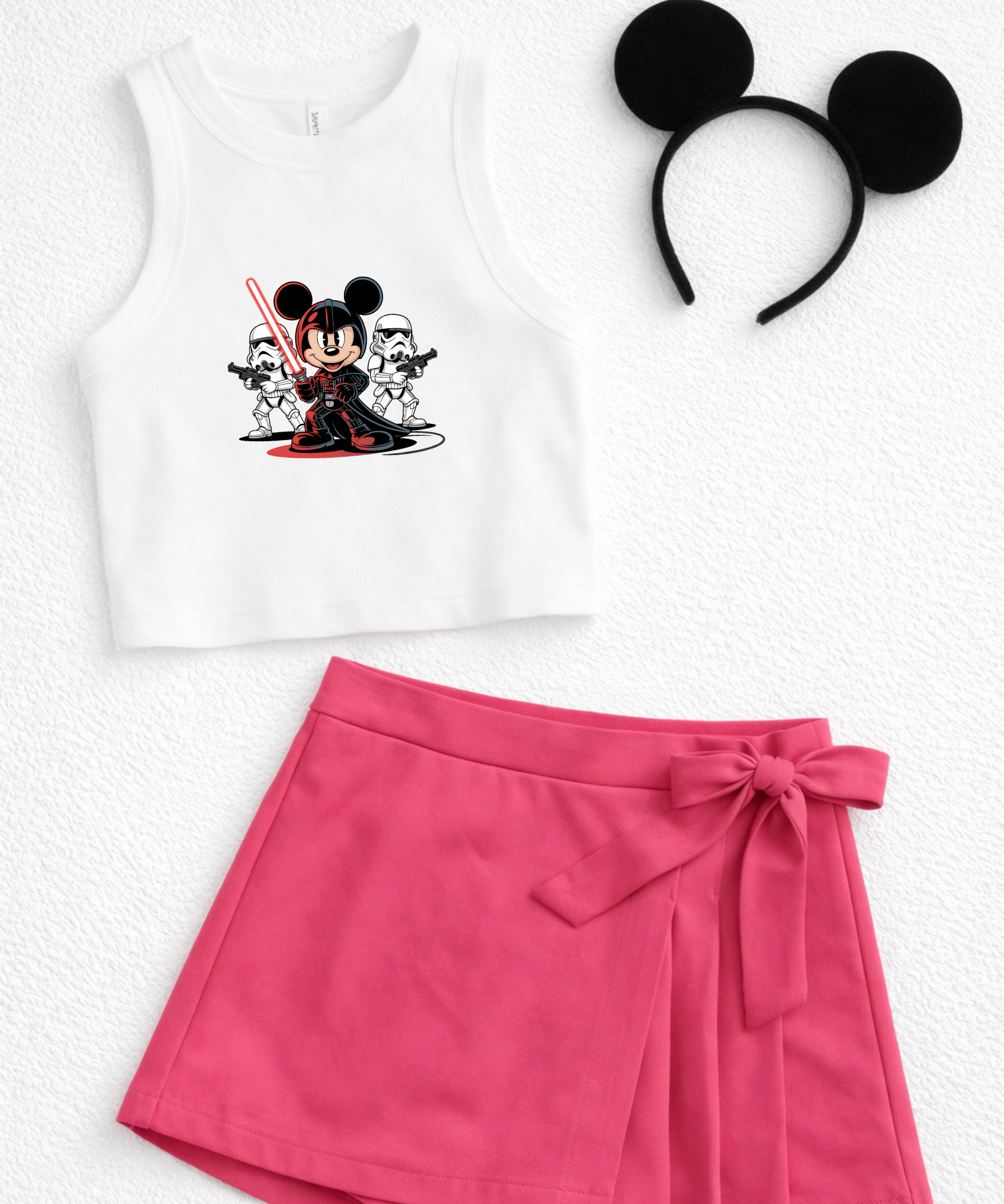 Mouse SW Mashup - Tshirt/Cropped Vest