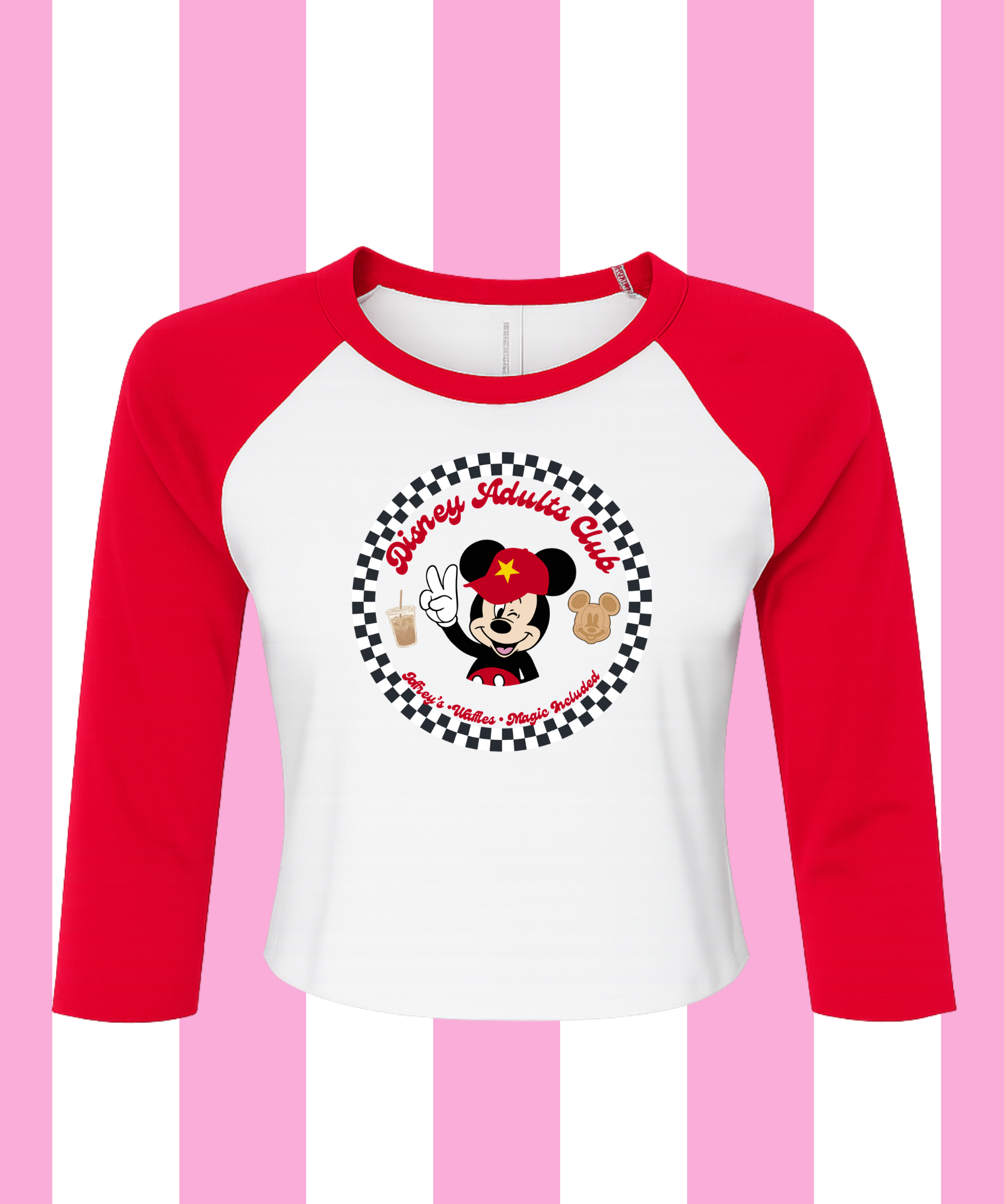 DNY Adults Club Exclusive - 3/4 Baby Tee