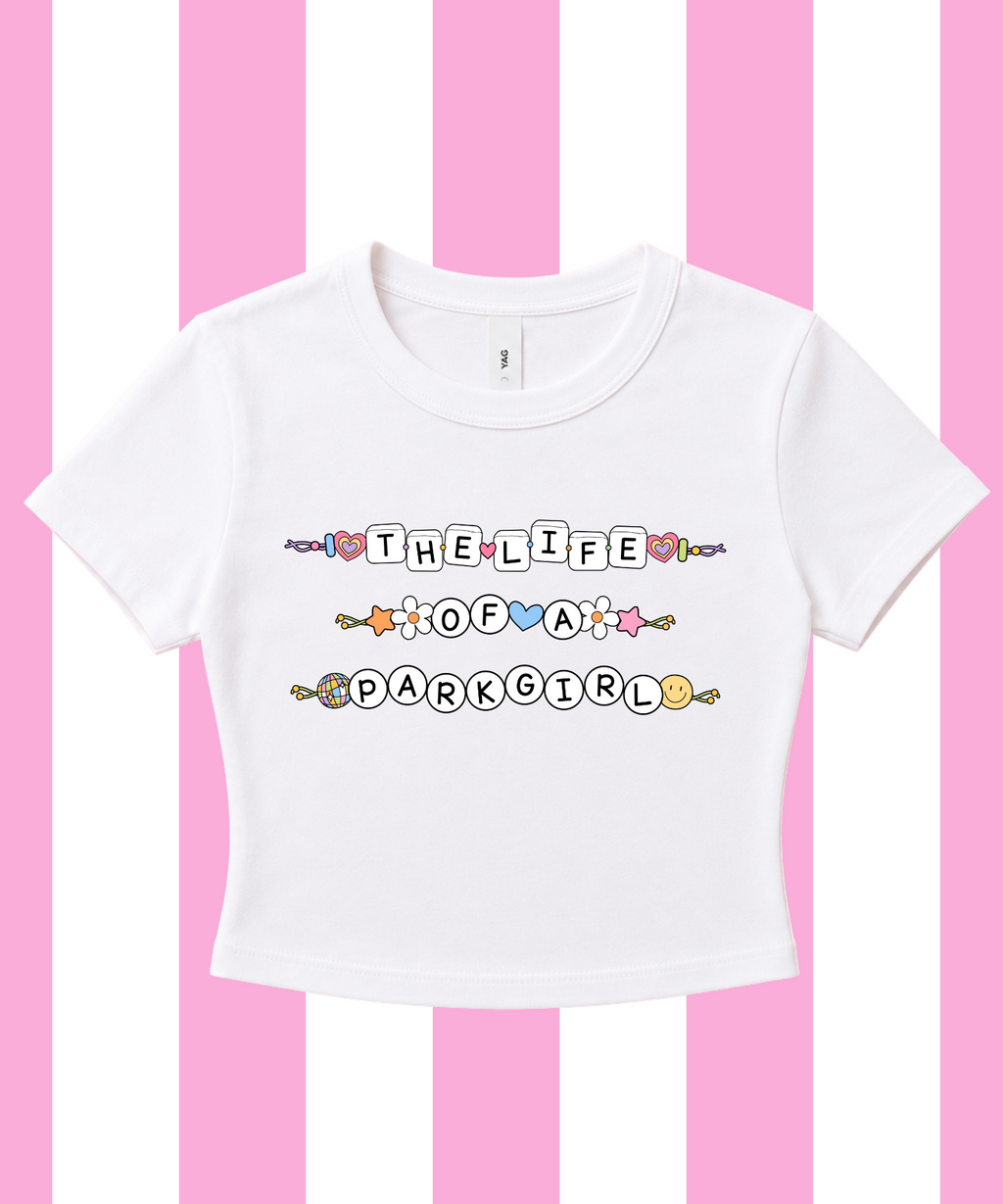 The Life Of A Park Girl - Cropped Tee/Cropped Vest