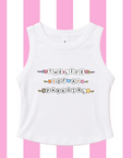 The Life Of A Park Girl - Cropped Tee/Cropped Vest