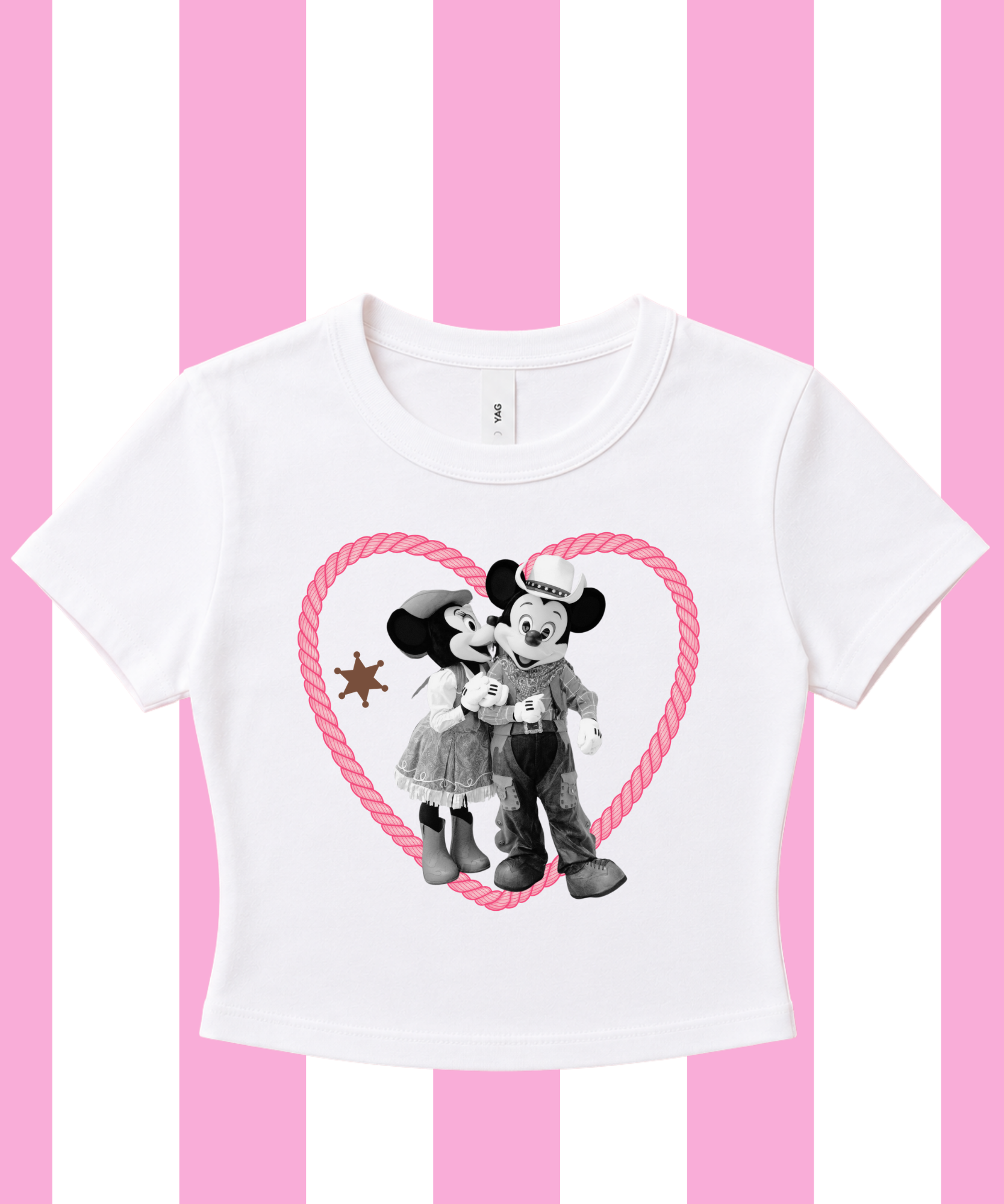 You Look Like You Love Me Exclusive - Cropped Tee