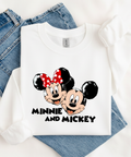 Minnie Mickey Balloons - White - Tshirt/Sweatshirt