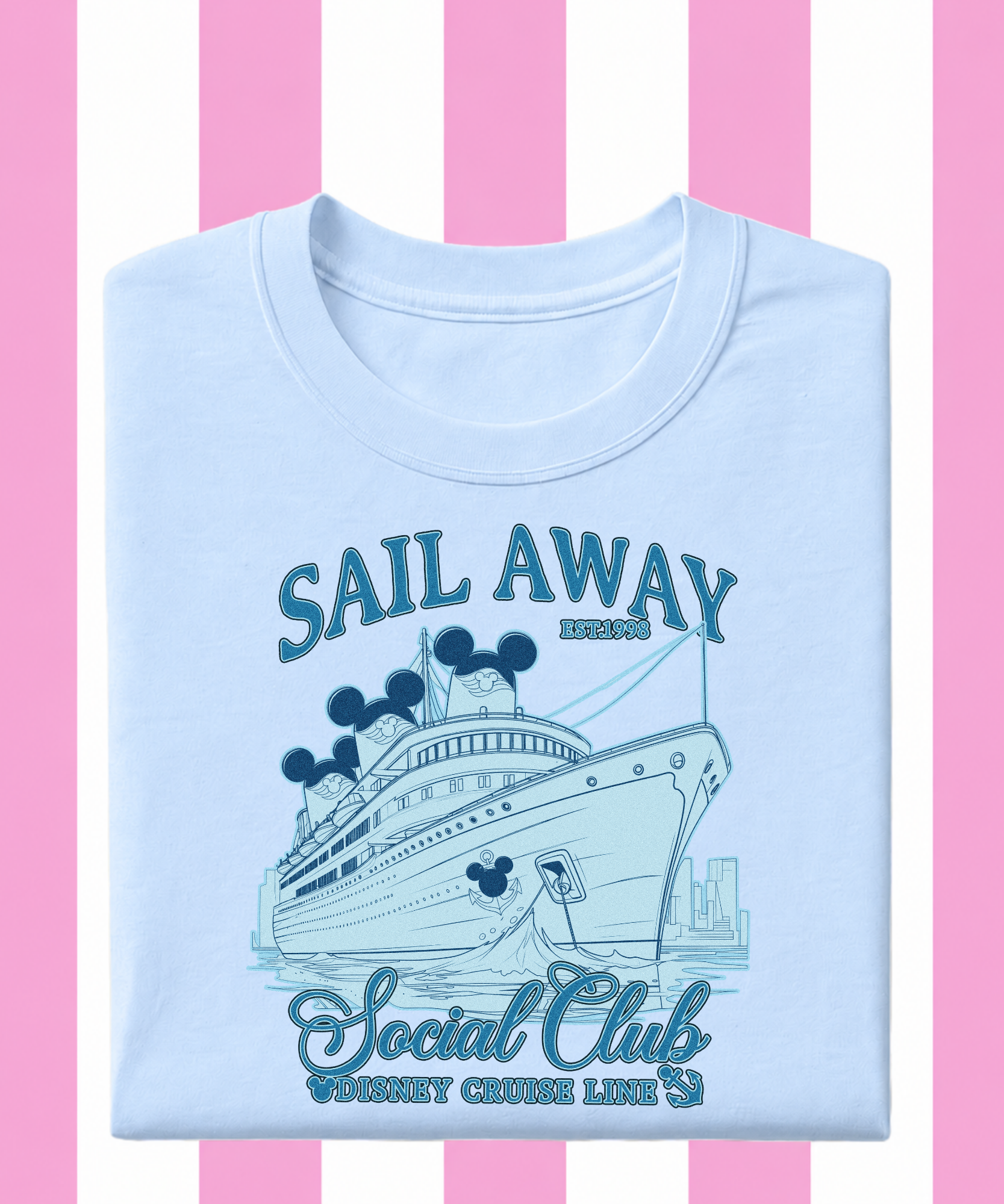 Sail Away Social Club - Tshirt
