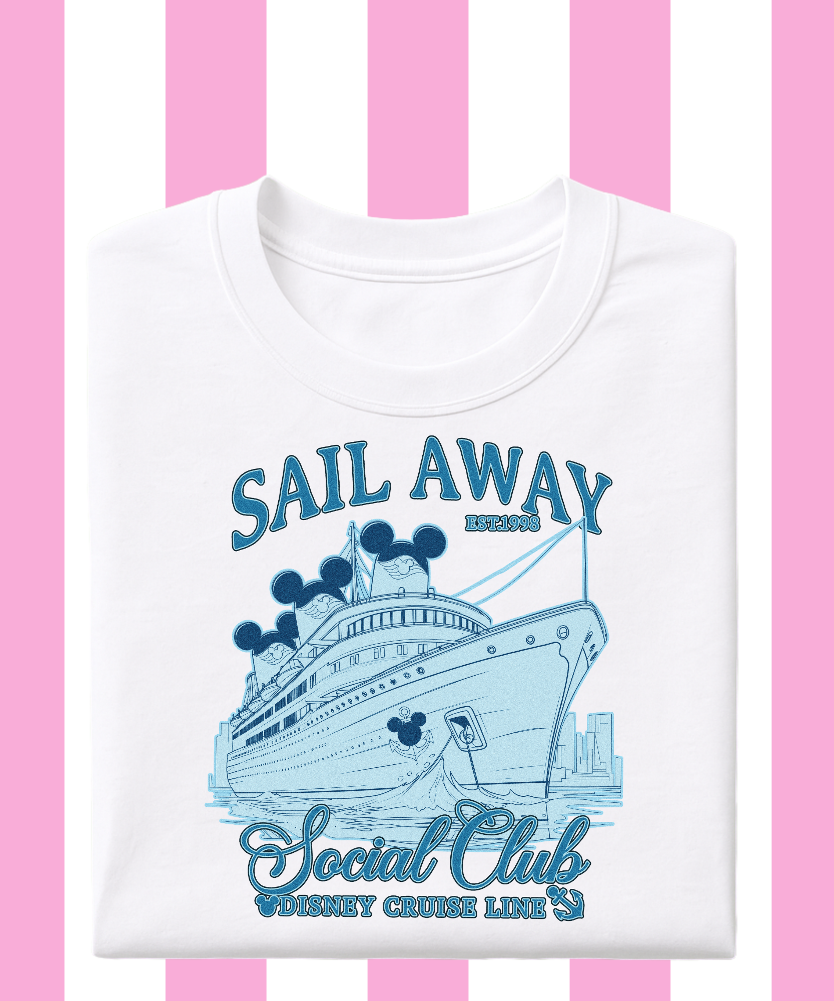 Sail Away Social Club - Tshirt