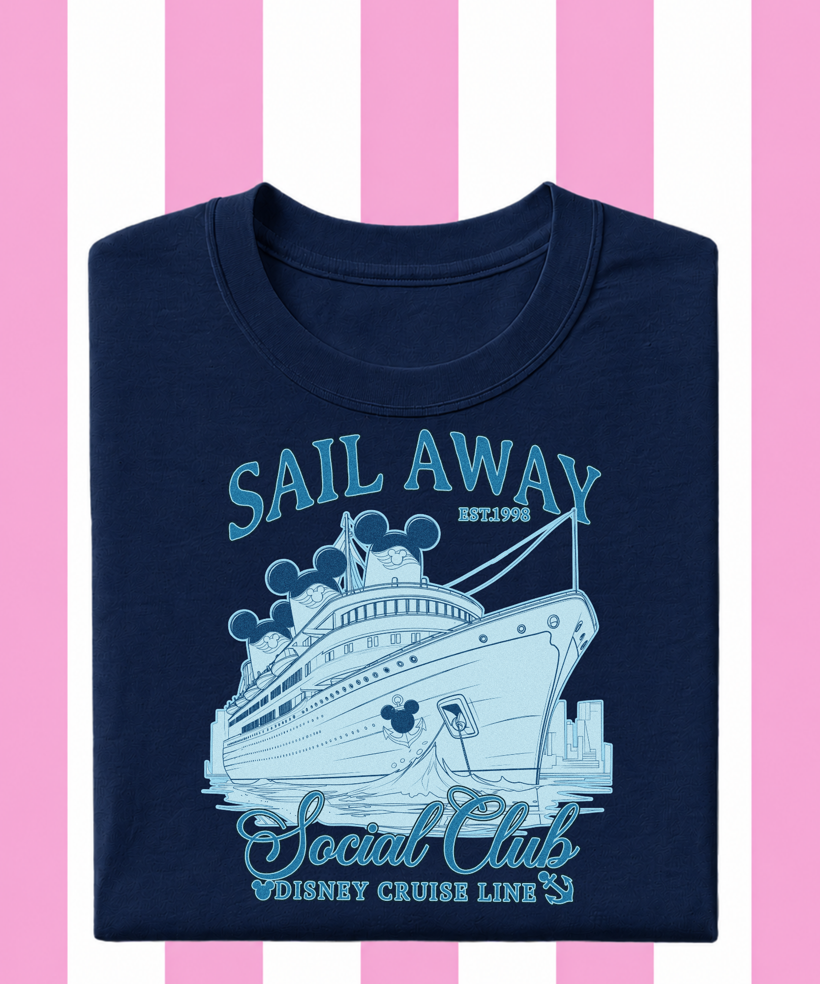Sail Away Social Club - Tshirt