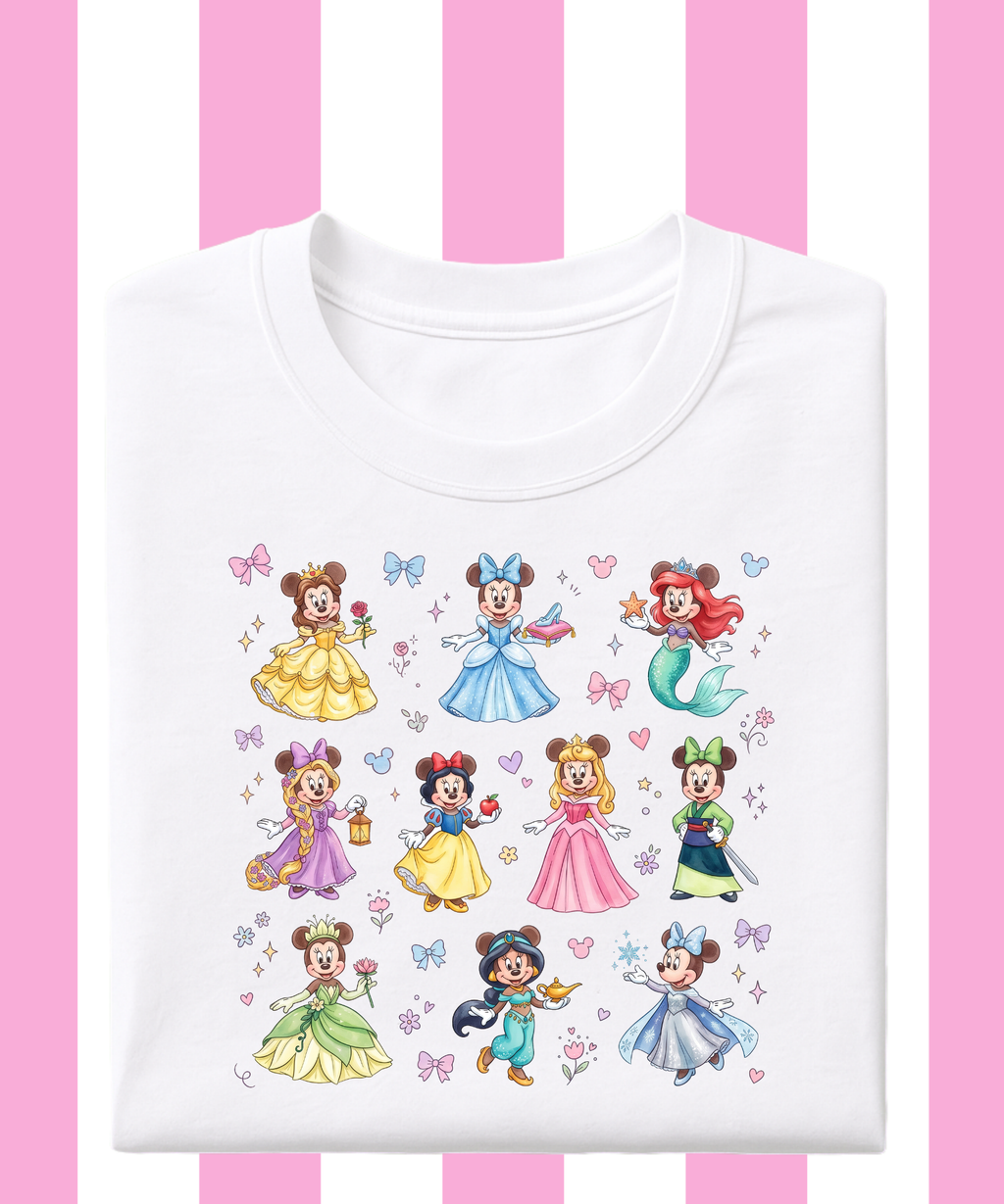 Minnie Princess Dresses - Tshirt