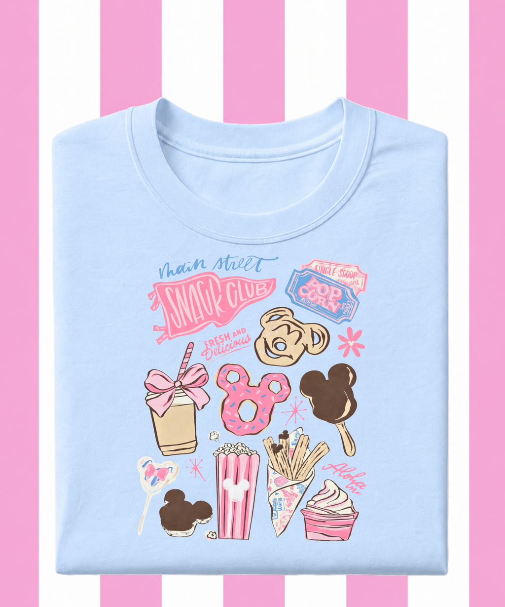 Main Street Snack Club - Tshirt