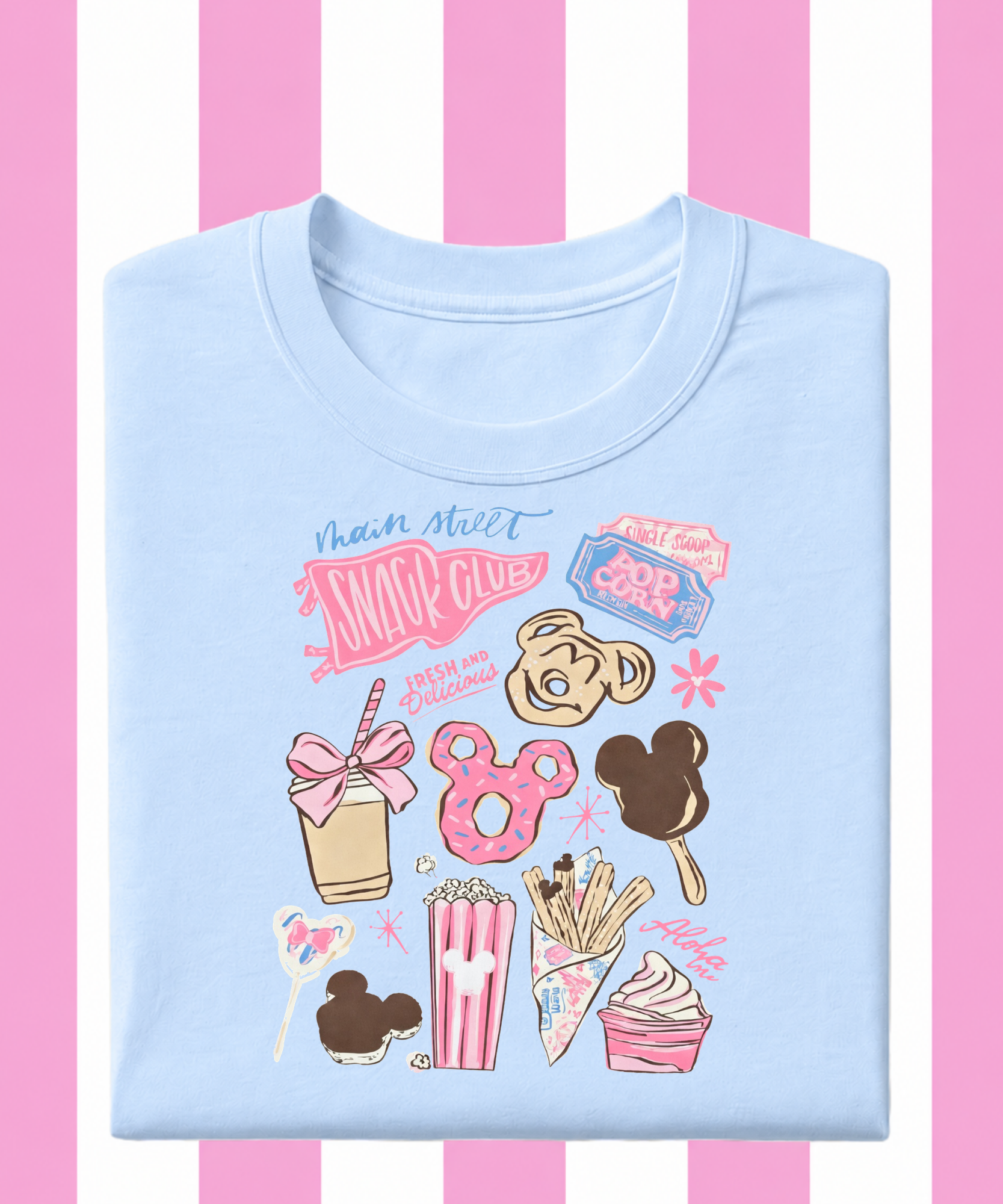 Main Street Snack Club - Tshirt