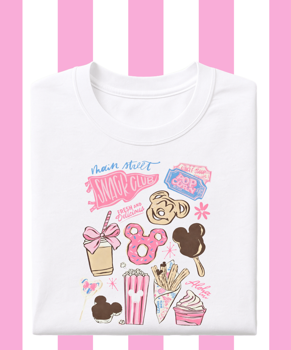 Main Street Snack Club - Tshirt