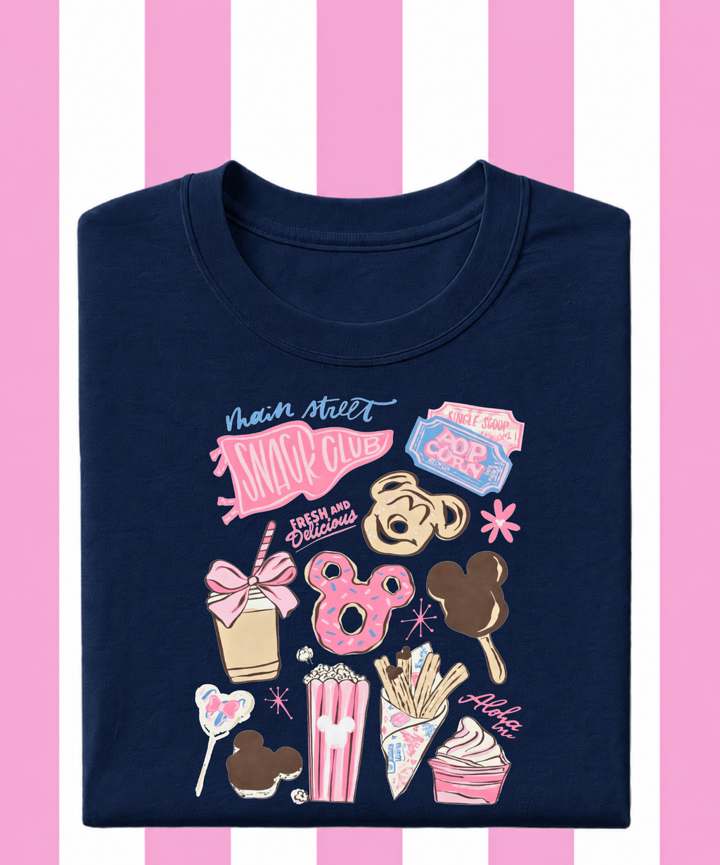 Main Street Snack Club - Tshirt