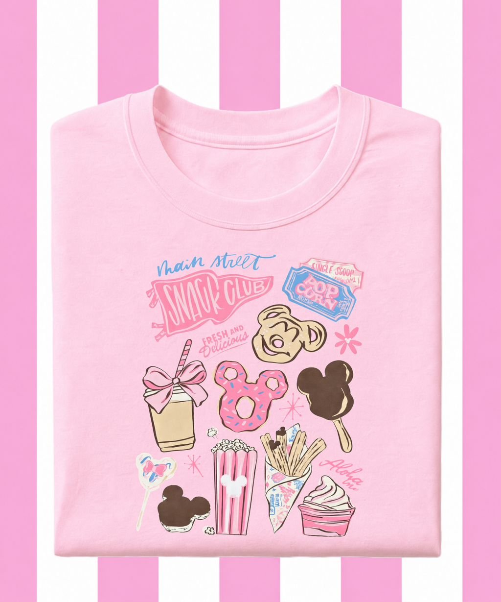 Main Street Snack Club - Tshirt