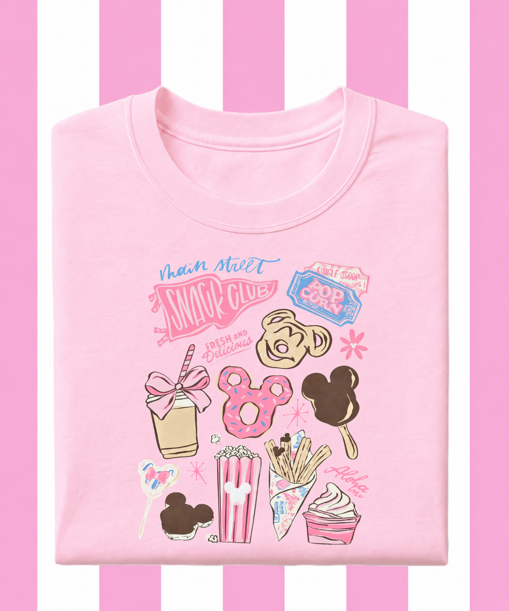Main Street Snack Club - Tshirt