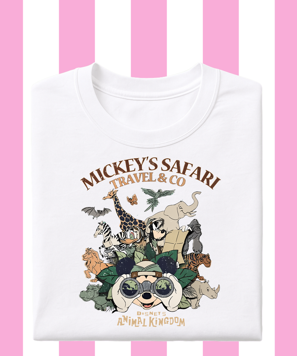 Mickeys Safari - Tshirt