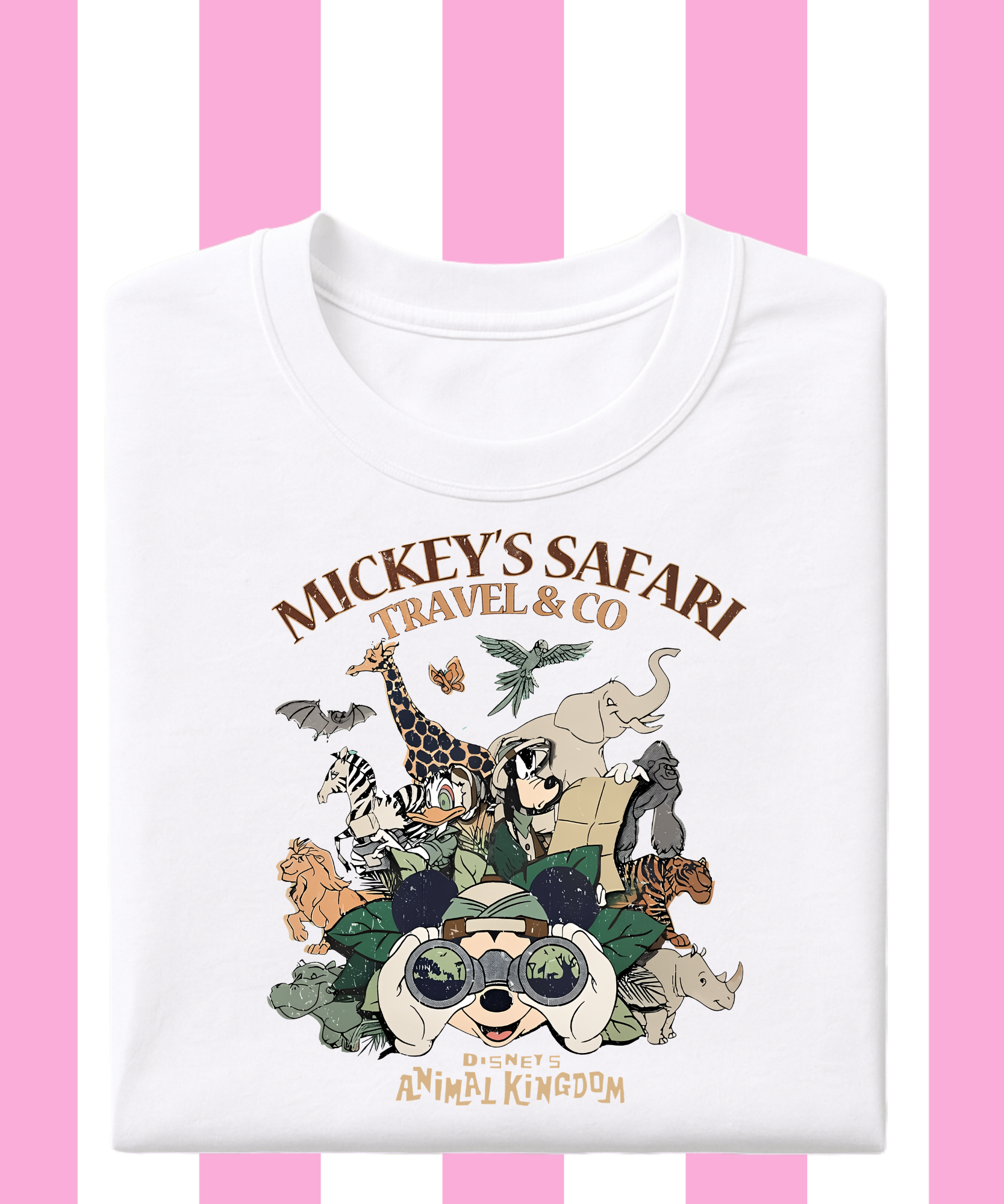 Mickeys Safari - Tshirt