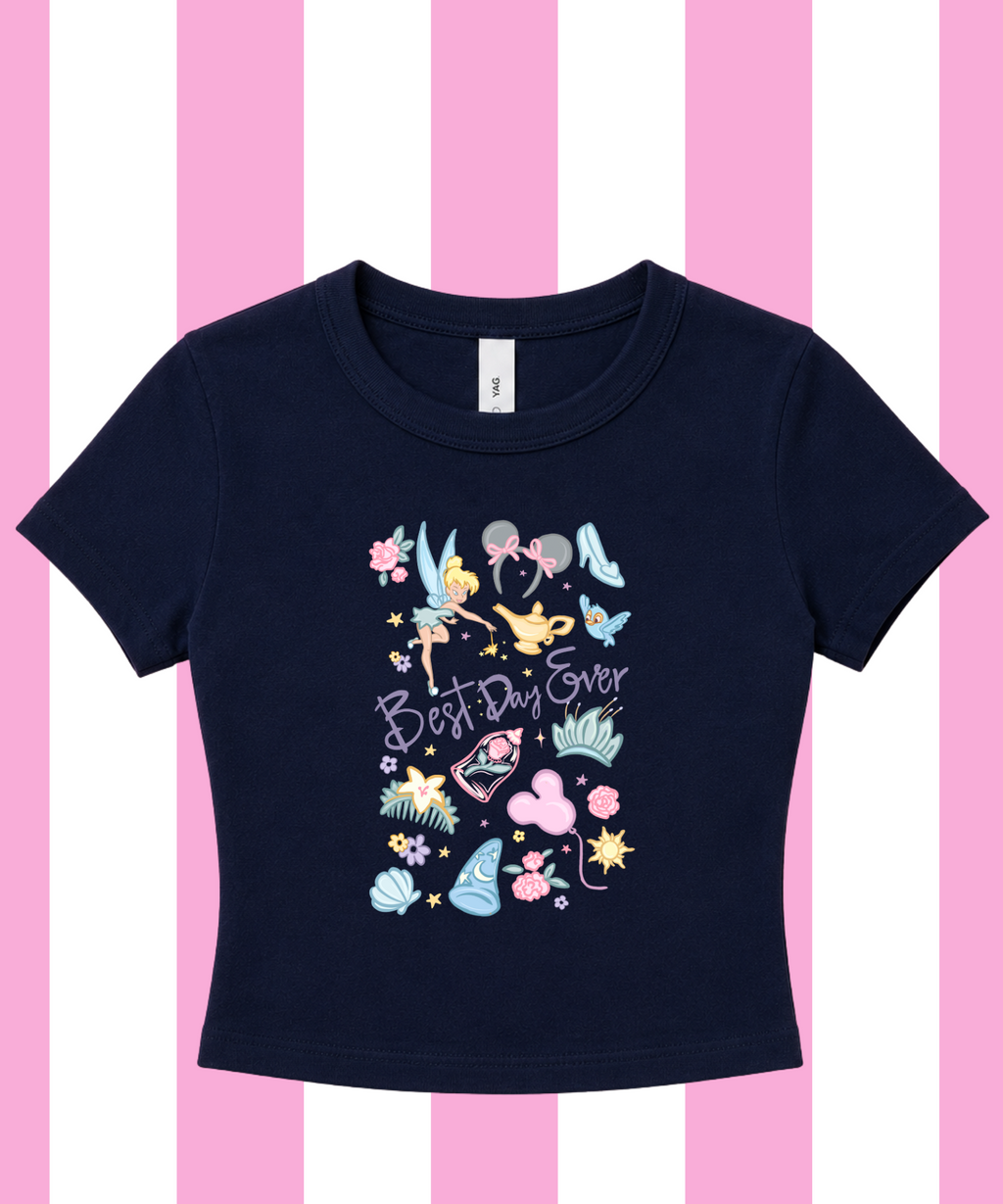 Best Day Ever - Cropped Tee