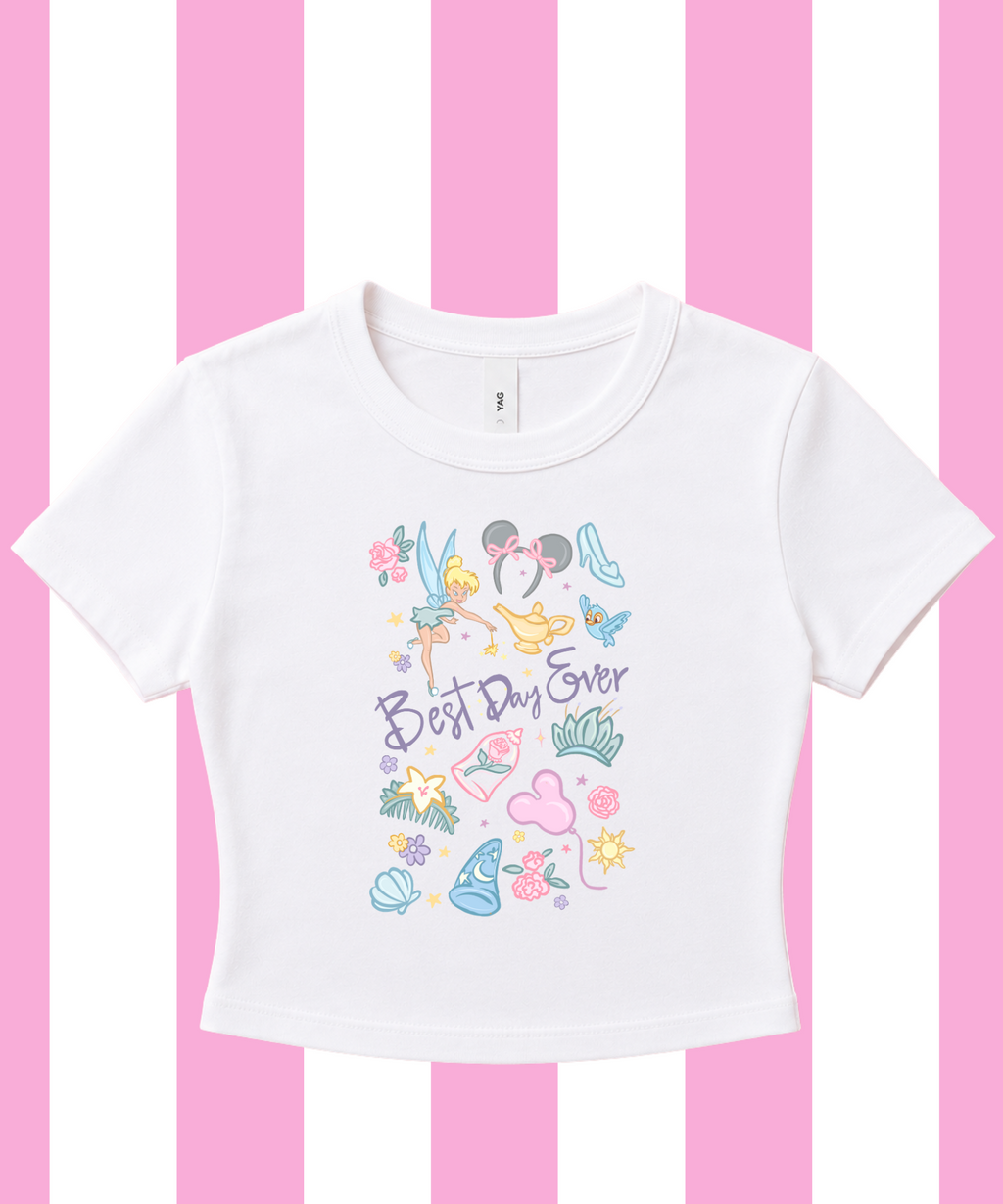 Best Day Ever - Cropped Tee