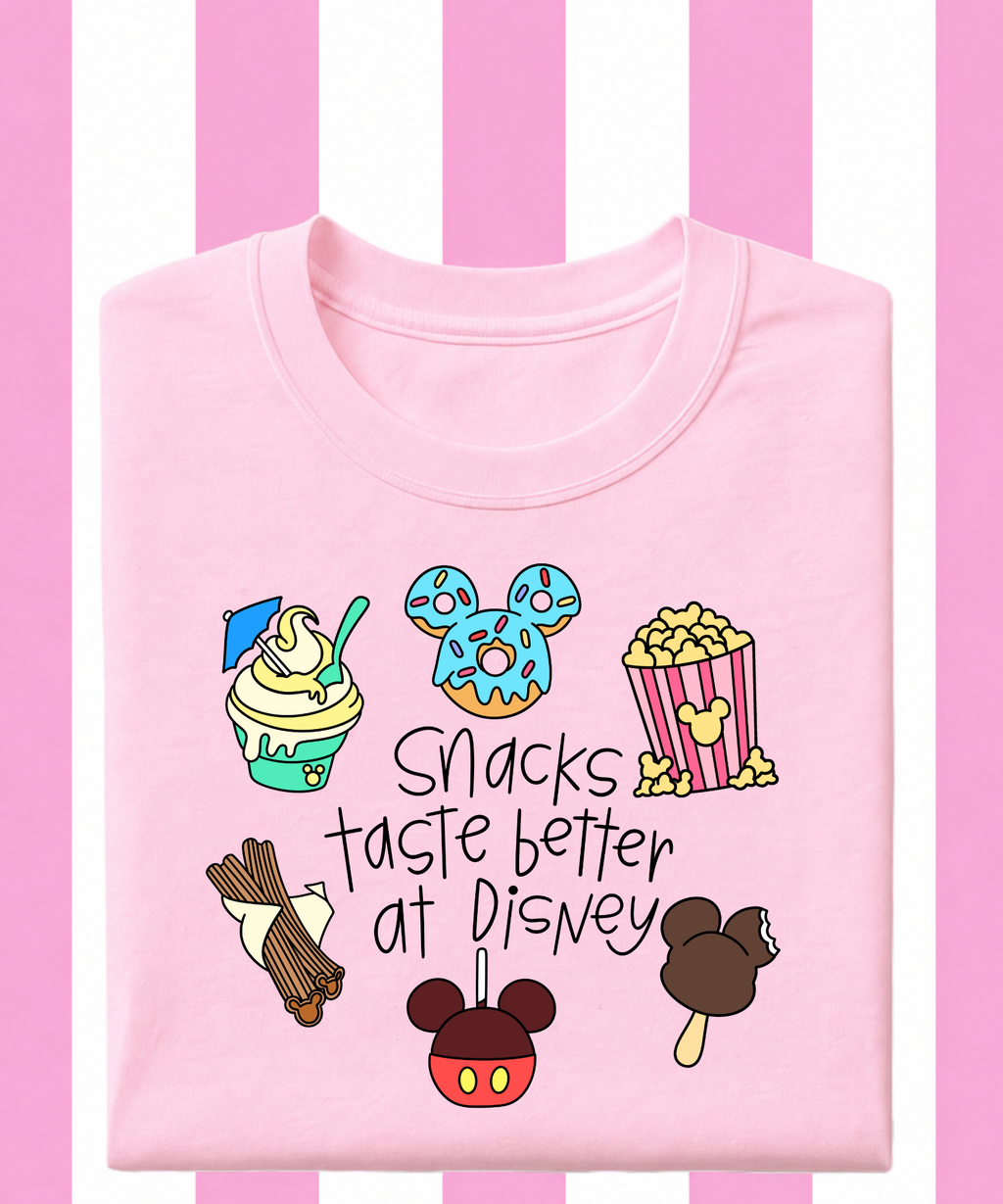 Snacks Taste Better - Tshirt
